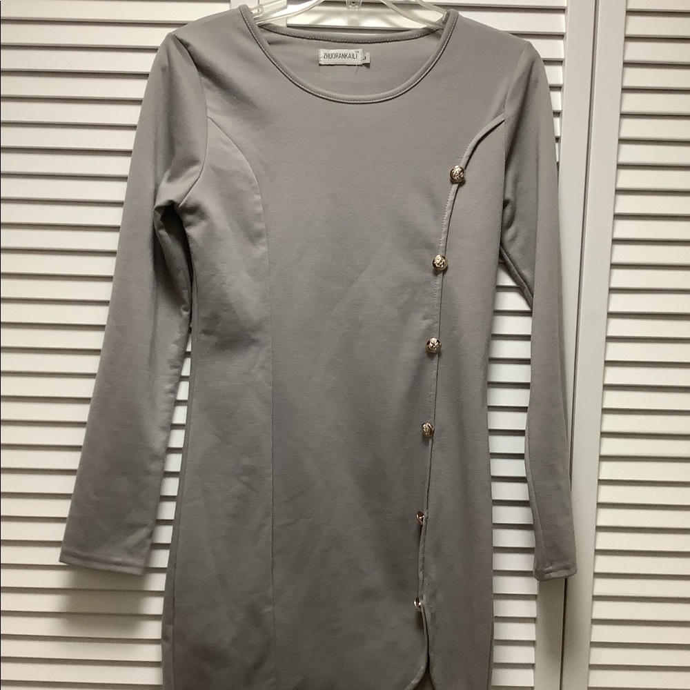 Buttoned dress